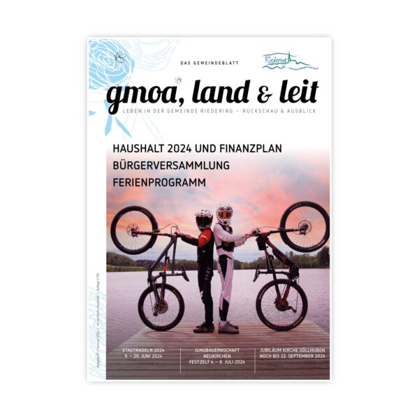 Die neue Gemeindezeitung für die Gemeinde Riedering