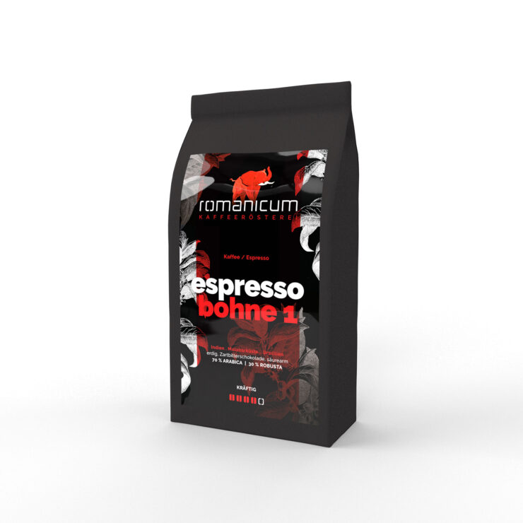 Ein neues Etikett für die berühmte Kaffeerösterei Romanicum