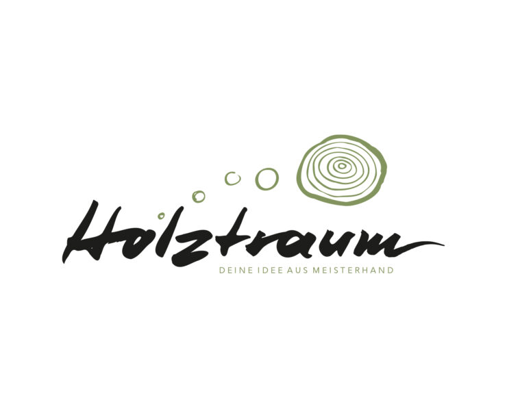 Eine Logoentwicklung für die Firma Holztraum aus Höslwang