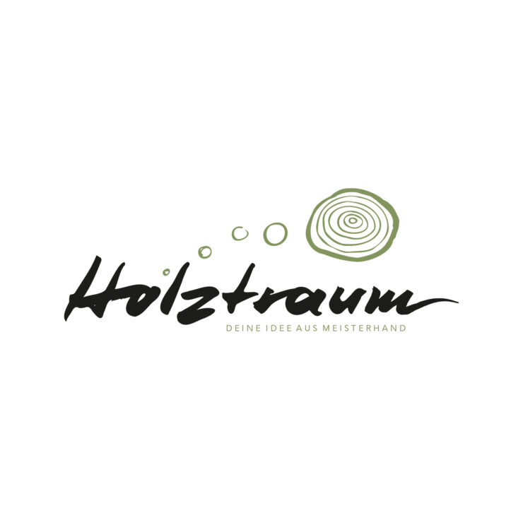 Eine Logoentwicklung für die Firma Holztraum aus Höslwang