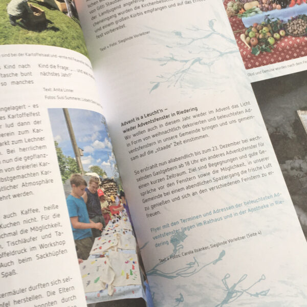 Illustrationen in der Gemeindezeitung