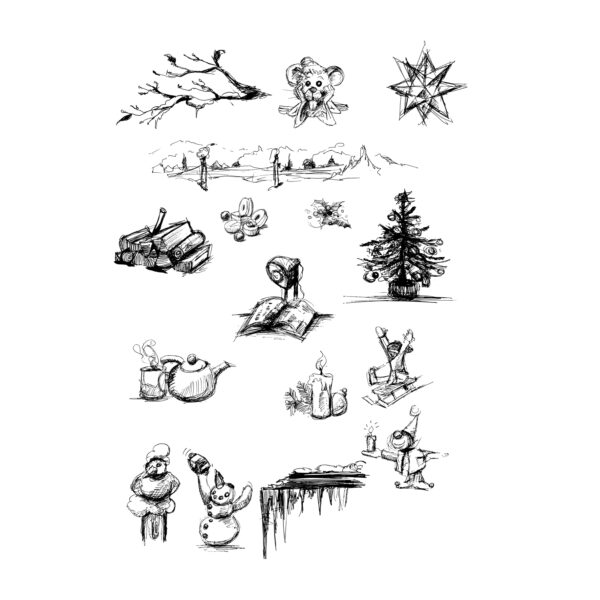 Handgezeichnete Illus