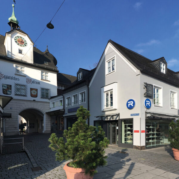 Ansicht des Mittertor mirt dem Reindl Eck