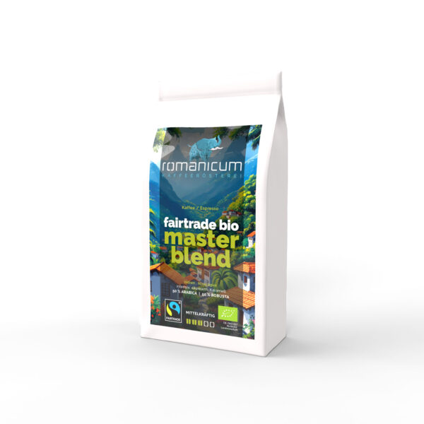 Verpackungsdeign für Romanicum Kaffeerösterei