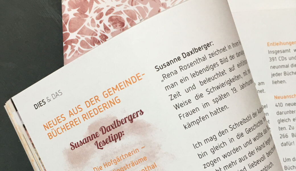 Die Gemiendezeituung Riedering