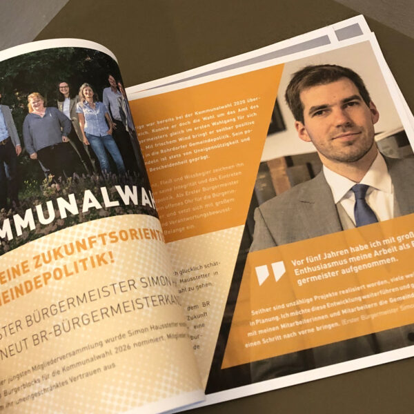 Ein Einblick in die BR Aktuell des Bürgerblocks Rohrdorf